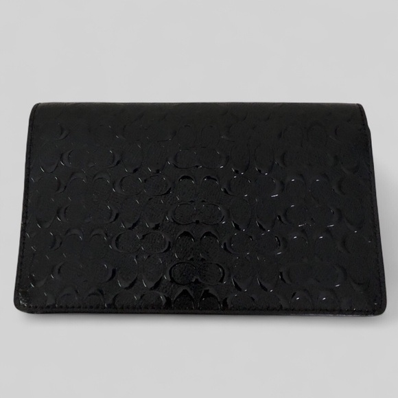 Coach Oxblood Black leather Bag - Picture 7 of 16